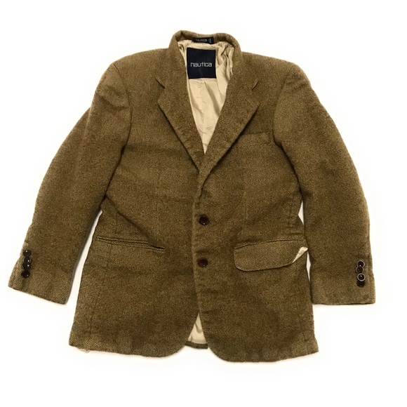 Nautica Other - Nautica Sport Coat Blazer Tweed Wool Size 40R